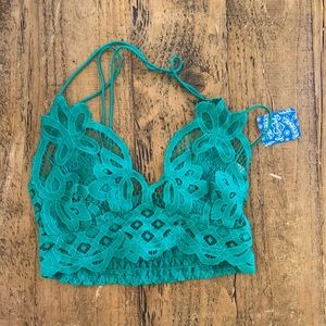 NWT Free People Adella lace bralette